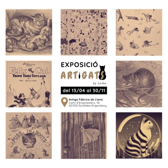 Exposició ARTiGATS by Laika