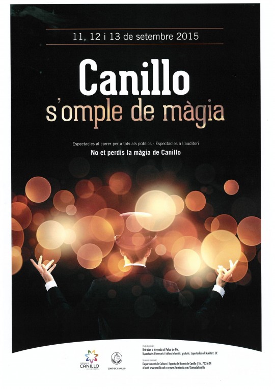 Cartell Canillo s'omple de màgia