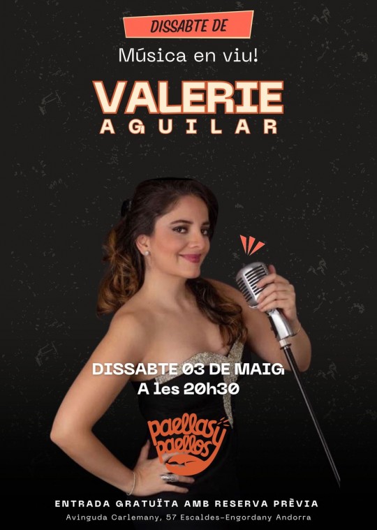 Música en viu amb Valérie Aguilar