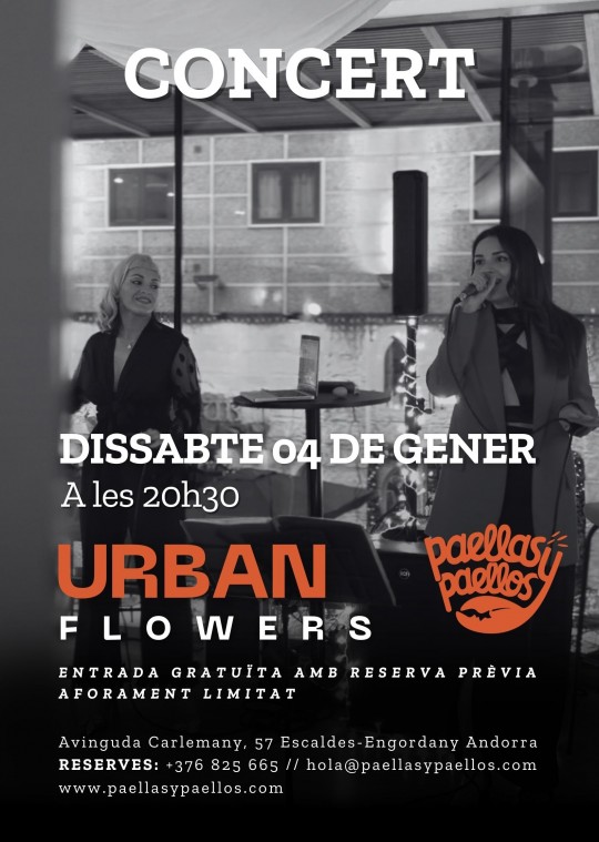 Concert amb Urban Flowers