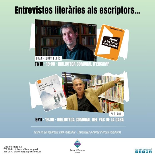 entrevista literaria encamp i el pas de la casa