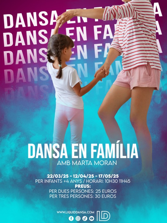 Workshop de Dansa en família amb Marta Moran