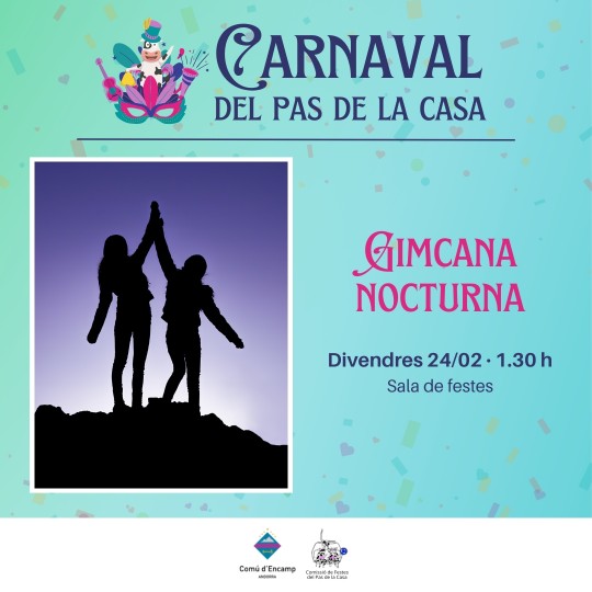 gimcana nocturna carnaval el pas de la casa