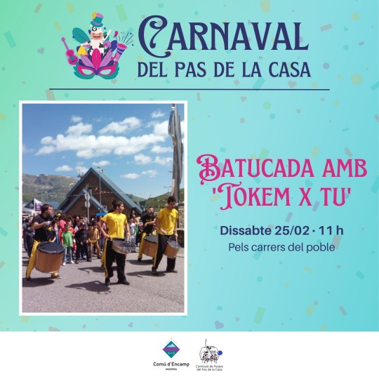 batucada tokem x tu carnaval el pas de la casa