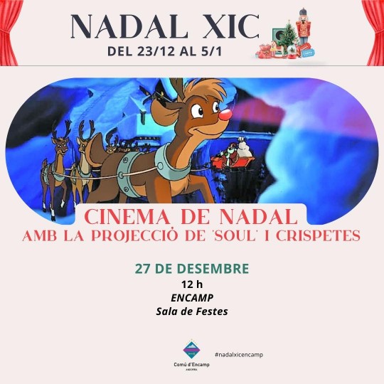 rudolph cinema de nadal encamp i el pas de la casa nadal xic