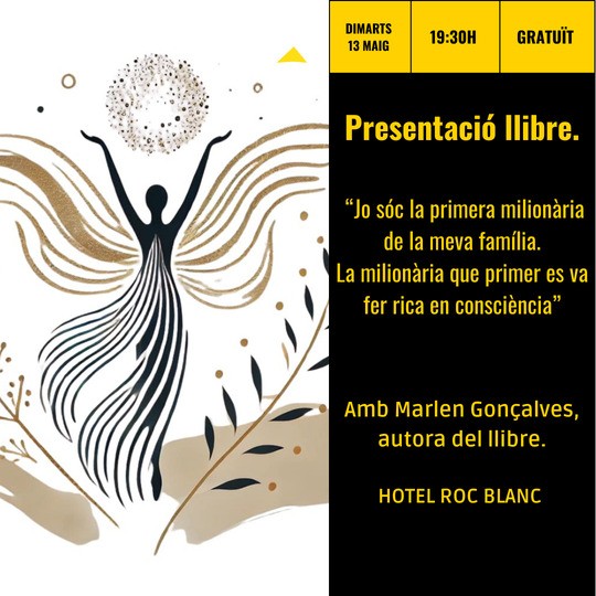 Presentació del llibre: 'Jo sóc la primera milionària de la meva família'