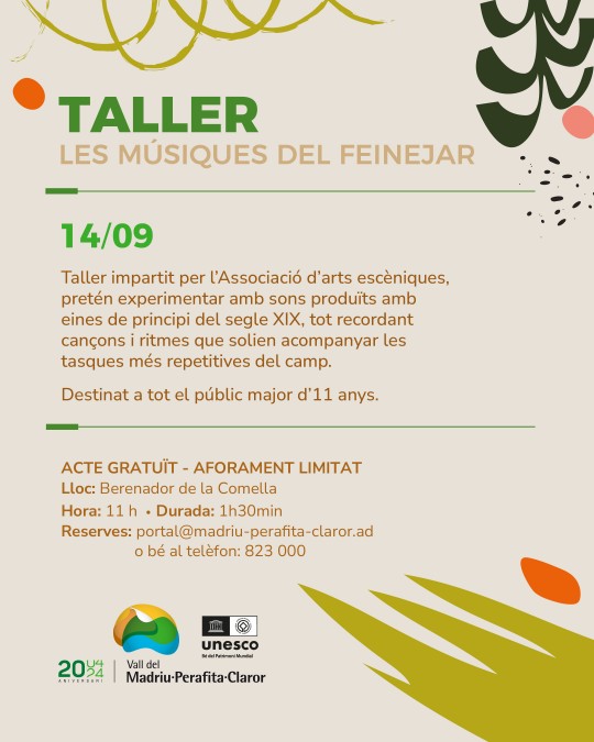 Taller “Les músiques del feinejar”