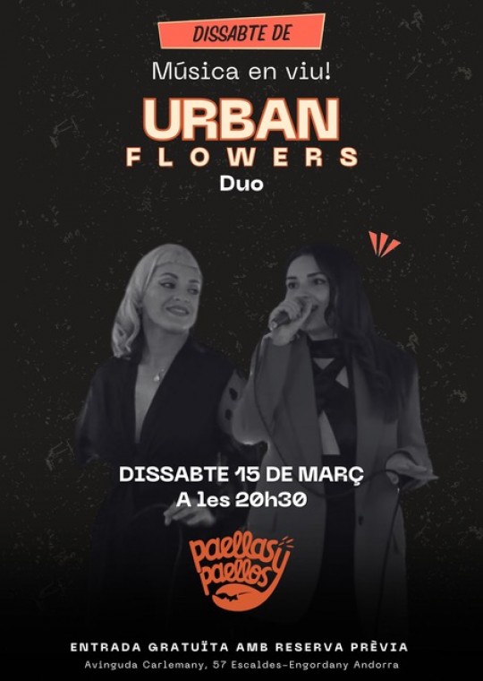 Música en viu amb Urban Flowers