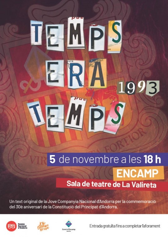 obra de teatre temps era temps encamp