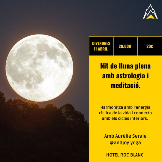 Nit de lluna plena amb astrologia i meditació 