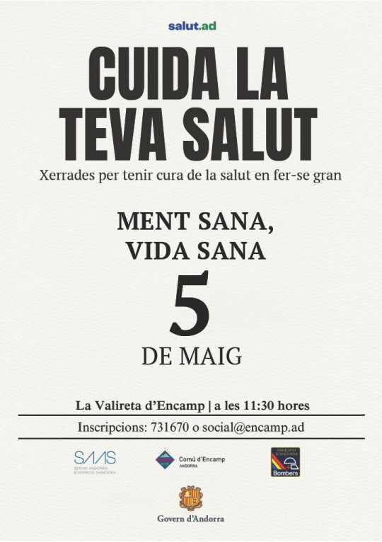 ment sana xerrada gent gran encamp