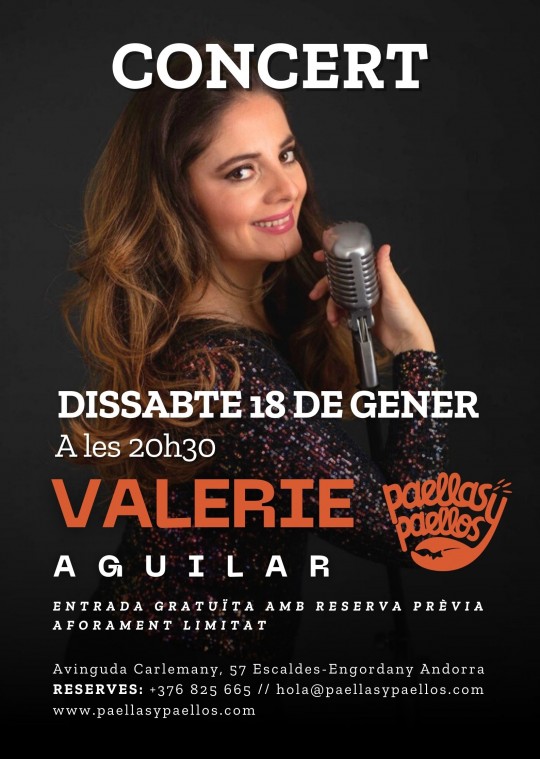 Concert amb Valerie Aguilar