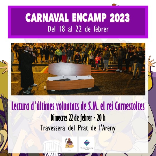 lectura ultimes voluntats carnaval encamp