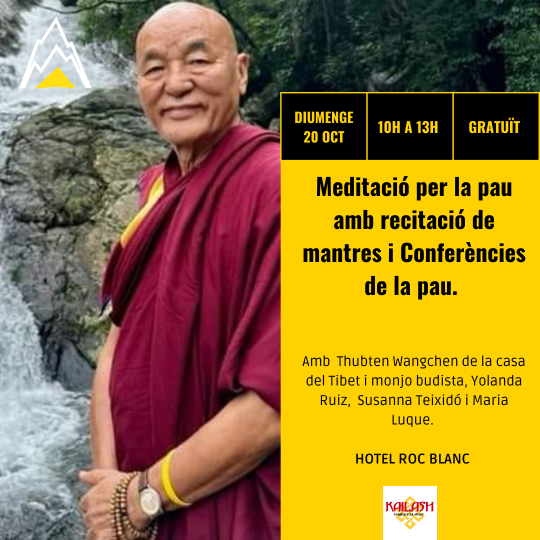 Meditació per la pau amb recitació de mantres i conferències de la pau