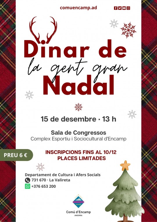 Dinar de Nadal per a la gent gran