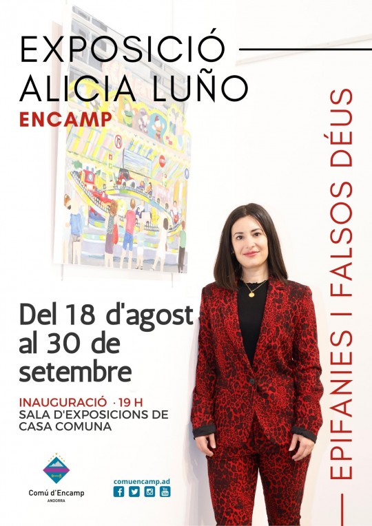 Exposició per part d'Alicia Luño