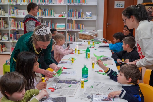 taller sant jordi biblioteca encamp