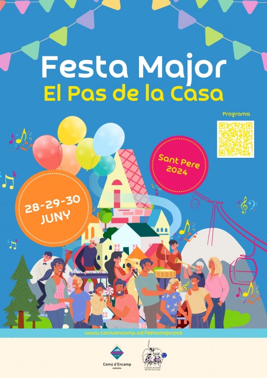 Cartell Festa Major Pas de la Casa