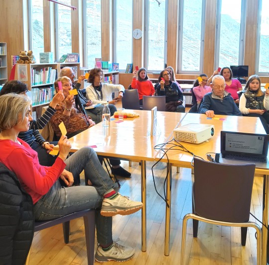 Taller biblioteca el pas de la casa