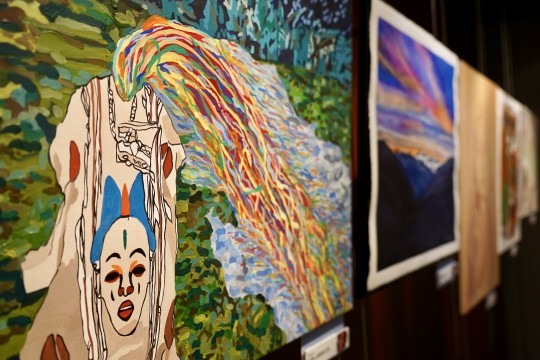 exposició artcamp colors per al planeta encamp