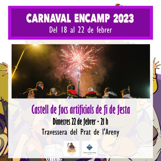 carnaval encamp focs artificials fi de festa