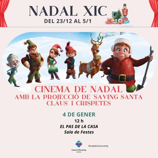 saving santa claus cinema de nadal encamp i el pas de la casa nadal xic