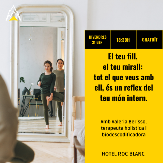 El teu fill, el teu mirall: tot el que veus amb ell, és un reflex del teu món intern.