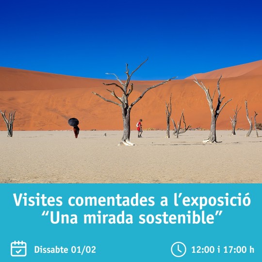 Visita comentada a l’exposició fotogràfica “Una mirada sostenible”