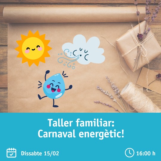 Carnaval energètic – Taller familiar