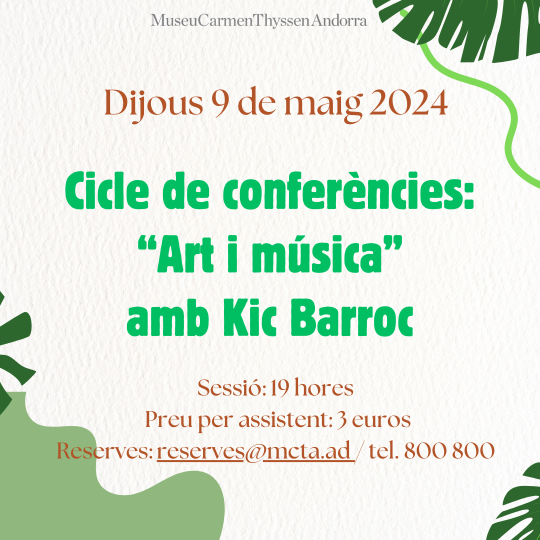 Cicle de conferències: 