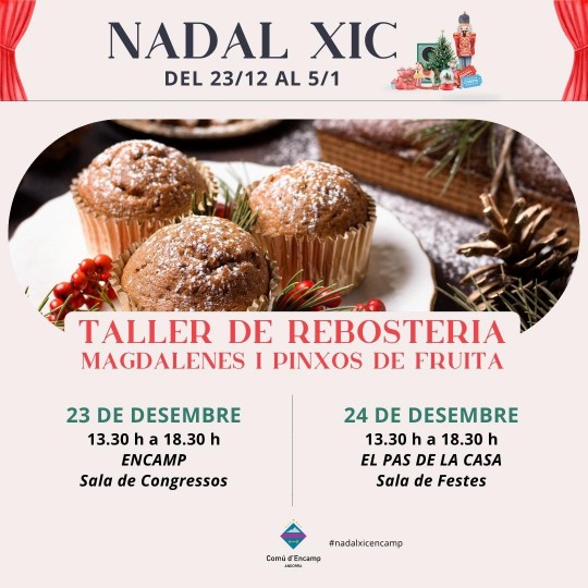 taller rebosteria encamp i el pas de la casa nadal xic