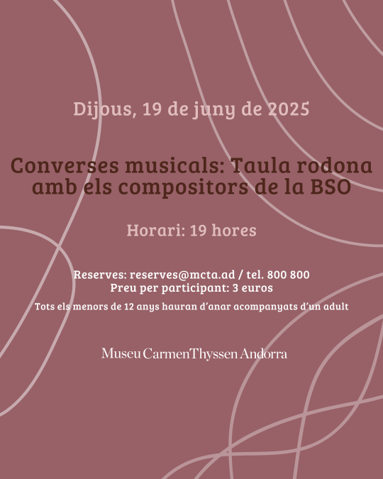 Converses musicals: Taula rodona amb els compositors de la BSO