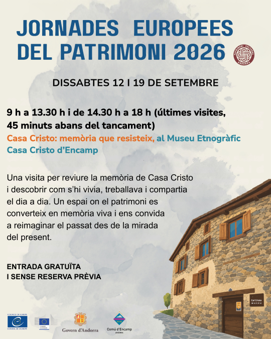 jornades europees museu casa cristo encamp