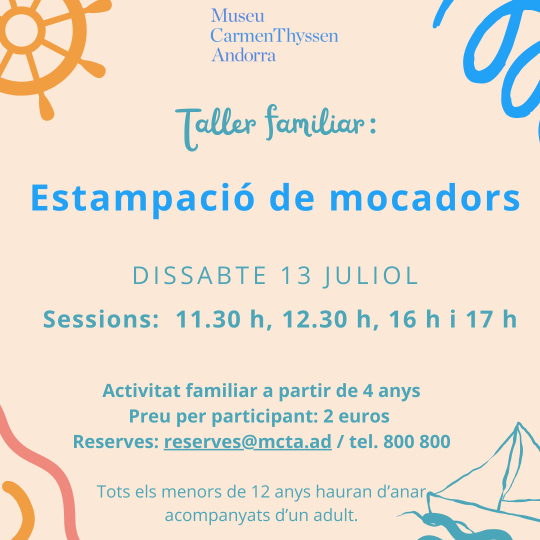 Taller d'estampació de mocadors