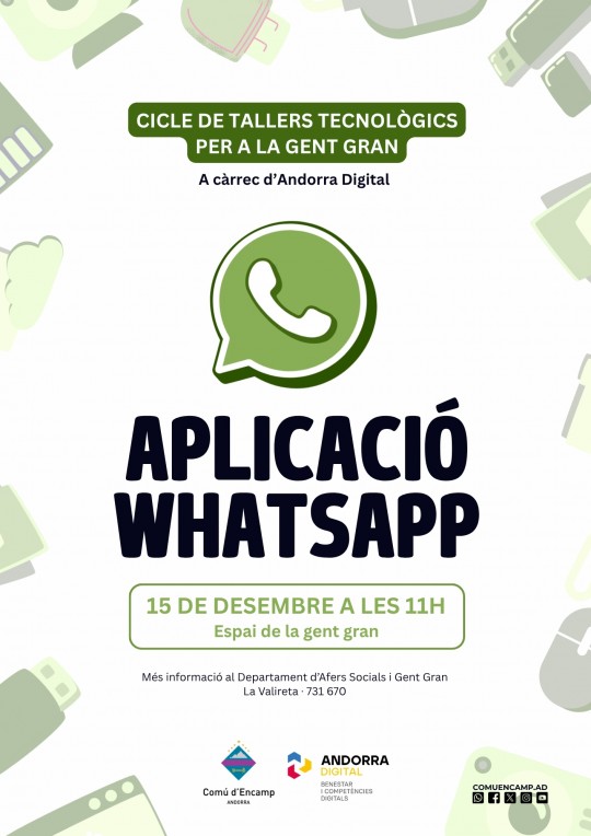 taller gent gran whatsapp encamp