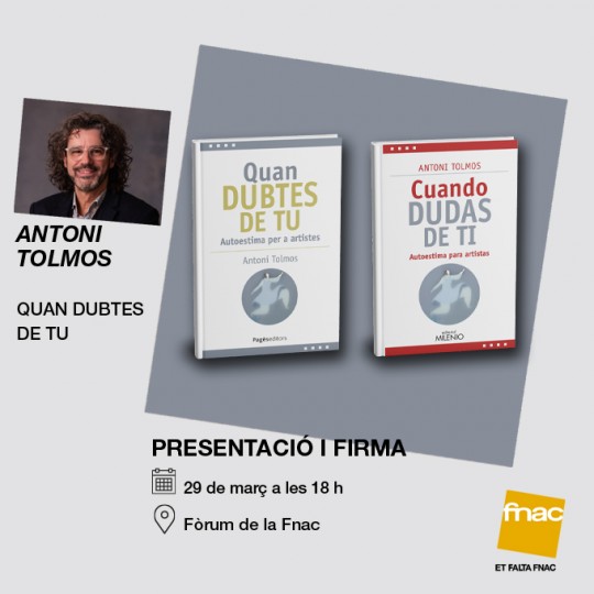 Presentació i firma de llibre 