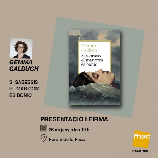 Presentació i firma del llibre 'Si sabessis el mar com és bonic'