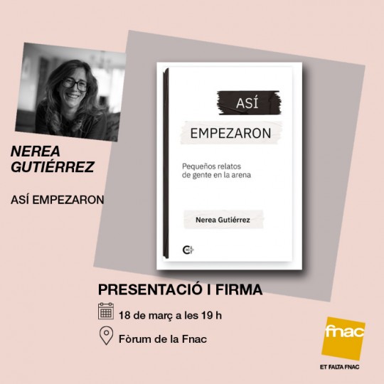 Presentació i firma del llibre 'Así empezaron'