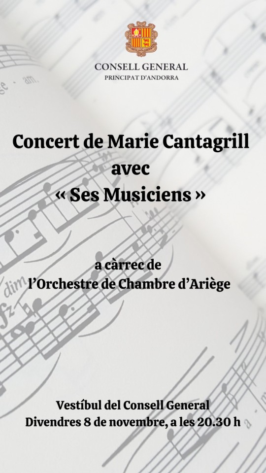 Concert Marie Cantagrill avec “ses Musiciens”