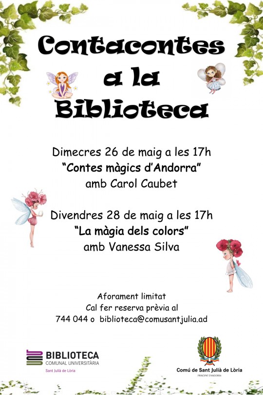 Contacontes a la biblioteca