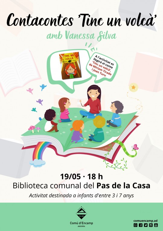 contacontes tinc un volcà biblioteca el pas de la casa