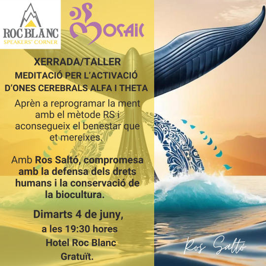 Xerrada/taller: Meditació per l'activació d'ones cerebrals Alfa i Theta