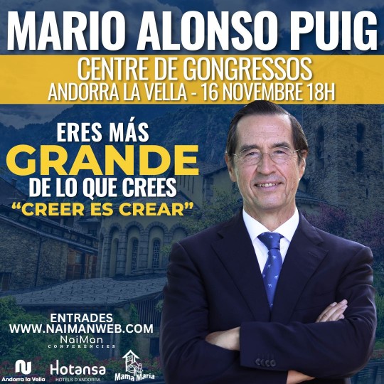 Conferència del Dr. Mario Alonso Puig 