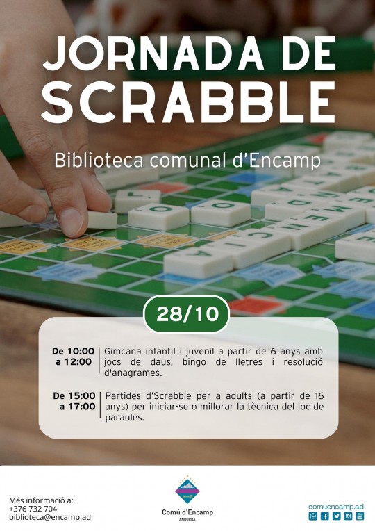 jornada de scrabble biblioteca encamp