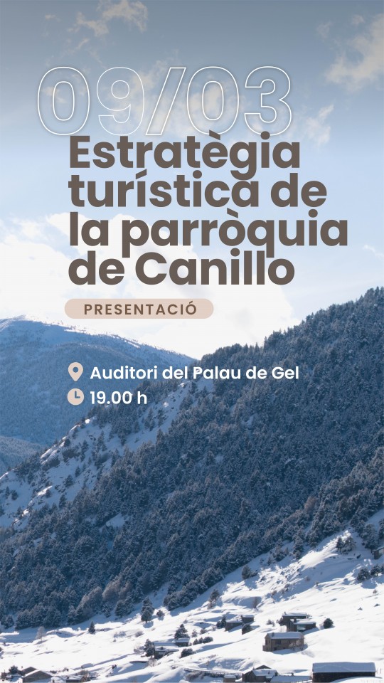 presentació estratègia turística Canillo