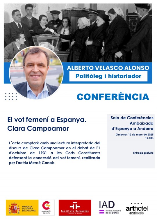 “El vot femení a Espanya. Clara Campoamor”