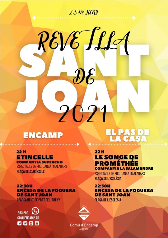 Revetlla de Sant Joan Encamp 2021