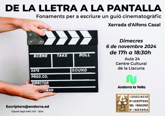 De la lletra a la pantalla: Fonaments per a escriure un guió cinematogràfic