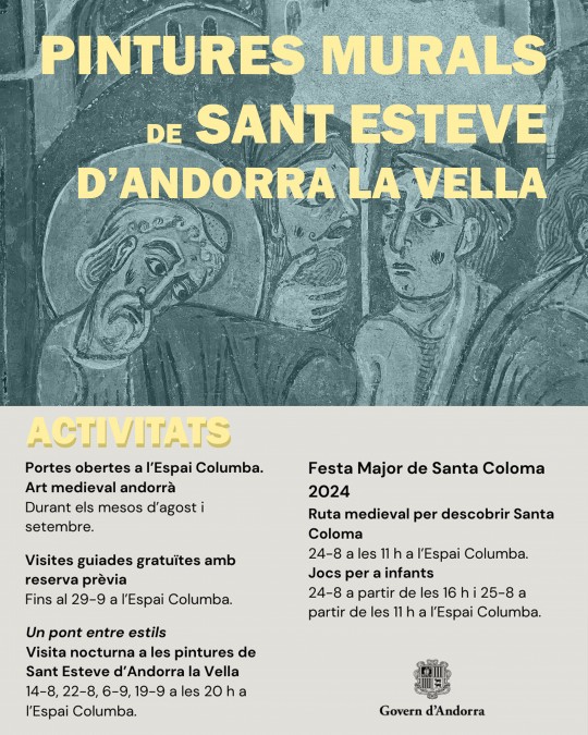 Pintures murals de Sant Esteve activitats
