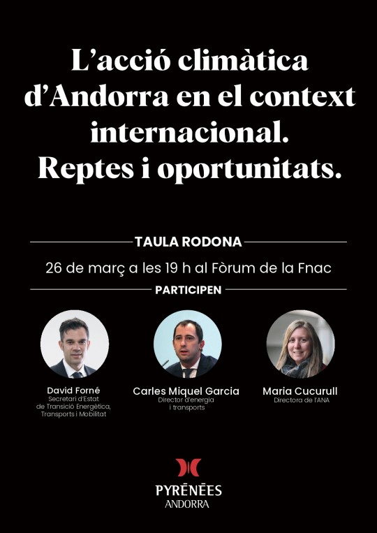 L'acció climàtica d'Andorra, en el context internacional. Reptes i oportunitats